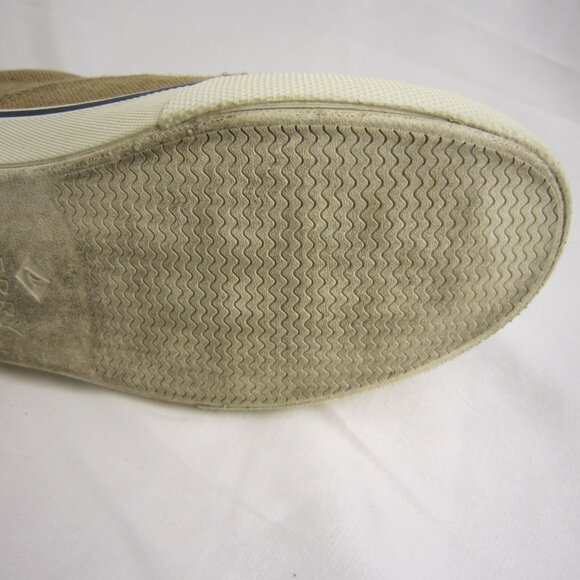 SPERRY Top-Sider Mens Canvas Shoes Light Brown Size 10 - Picture 8 of 14